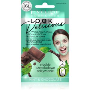 Eveline Cosmetics Look Delicious Mint & Chocolate masca hidratanta pentru netezire cu ciocolata 10 ml-ro
