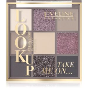 Eveline Cosmetics Look Up Take Me On... paletă cu farduri de ochi 10
