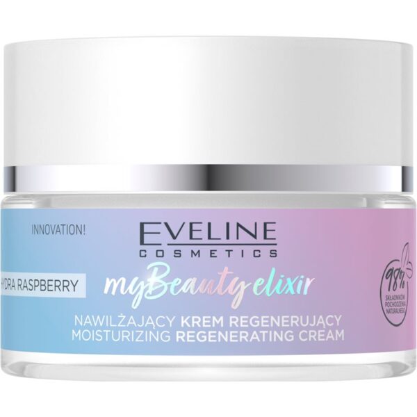 Eveline Cosmetics My Beauty Elixir Hydra Raspberry crema regeneratoare si hidratanta 50 ml-Țena