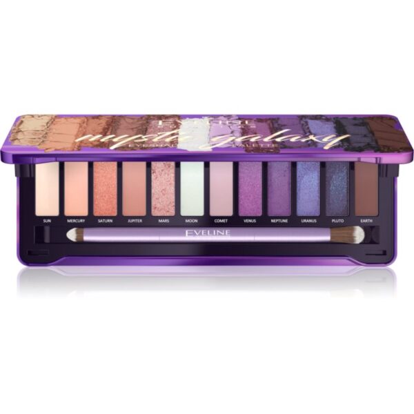 Eveline Cosmetics Mystic Galaxy paletă cu farduri de ochi 12 g-Țena