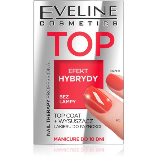 Eveline Cosmetics Nail Therapy Professional top coat pentru unghii