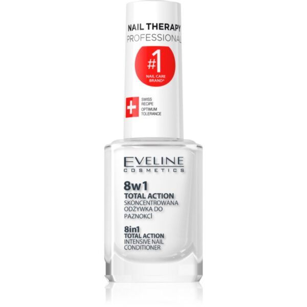 Eveline Cosmetics Nail Therapy balsam pentru unghii 8 in 1 12 ml-ro