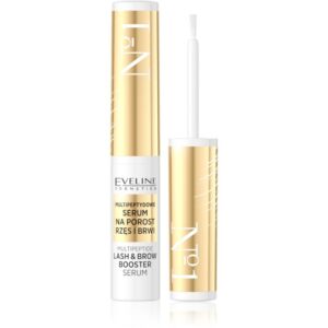Eveline Cosmetics No. 1 Ser stimulator pentru creșterea genelor și a sprâncenelor cu peptide 4 ml-Țena