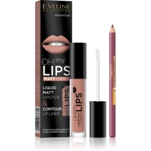 Eveline Cosmetics OH! my LIPS Matt set îngrijire buze 08 Lovely Rose 2 buc-ro
