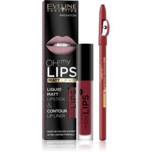 Eveline Cosmetics OH! my LIPS Matt set îngrijire buze 17 2 buc-ro