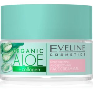 Eveline Cosmetics Organic Aloe+Collagen gel-cremă activ