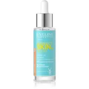 Eveline Cosmetics Perfect Skin .acne tratament de noapte intensiv impotriva imperfectiunilor pielii cauzate de acnee 30 ml-Țena