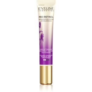 Eveline Cosmetics Pro-Retinol 100% Bakuchiol Intense cremă iluminatoare cu efect lifting zona ochilor 20 ml-ro