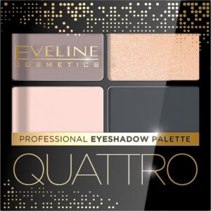 Eveline Cosmetics Quattro paletă cu farduri de ochi culoare 02 3