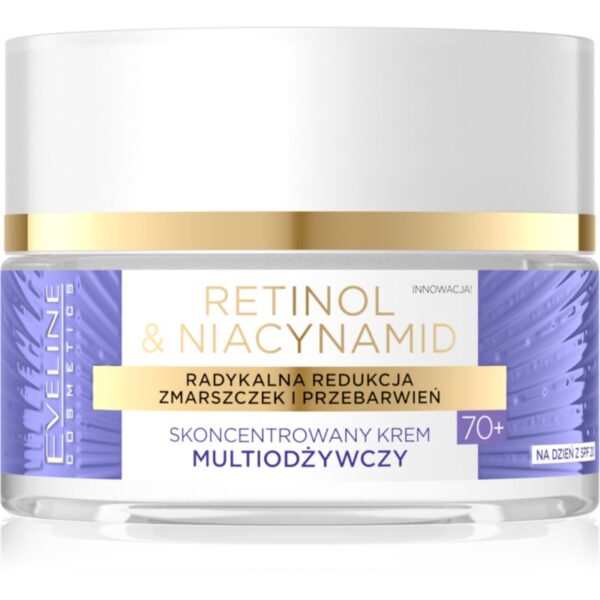 Eveline Cosmetics Retinol & Niacynamid crema de zi cu efect de refacere 70+ SPF 20 50 ml-ro