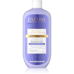 Eveline Cosmetics Retinol & Niacynamid lapte de corp intens hrănitor cu efect de netezire 350 ml-Țena