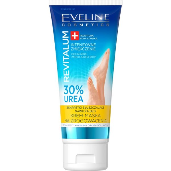 Eveline Cosmetics Revitalum Crema pentru calcaie si picioare cu efect de netezire 75 ml-ro