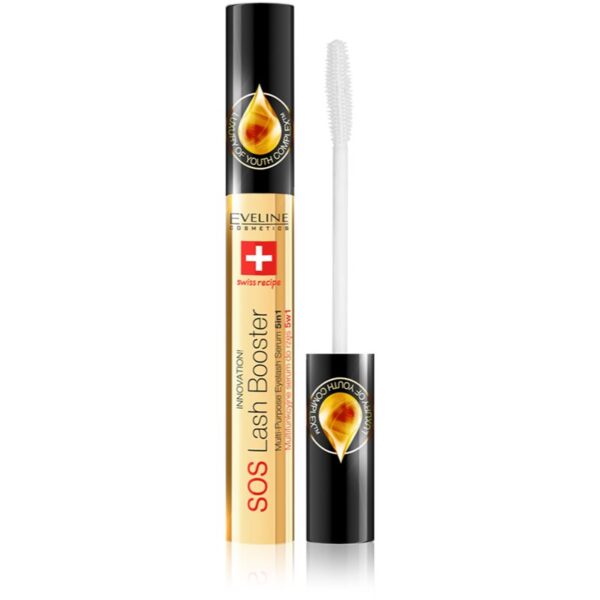 Eveline Cosmetics SOS Lash Booster Ser reparator pentru cresterea genelor efect regenerator 10 ml-ro