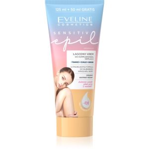 Eveline Cosmetics Sensitive Epil Crema pentru indepartarea parului 175 ml-Țena