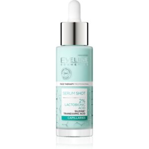 Eveline Cosmetics Serum Shot 2% Lactobionic Acid ser calmant impotriva petelor rosii 30 ml-ro