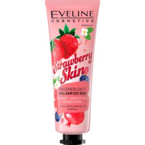 Eveline Cosmetics Strawberry Skin balsam nutritiv pentru mâini cu aroma de capsuni 50 ml-ro