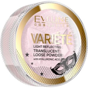 Eveline Cosmetics Variété pudra pulbere transparentă cu aplicator 6 g-Țena