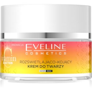 Eveline Cosmetics Vitamin C 3x Action crema iluminatoare cu efect calmant 50 ml-Țena