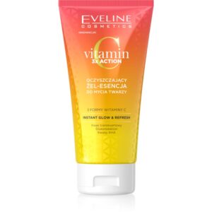 Eveline Cosmetics Vitamin C 3x Action gel de curățare Cu AHA Acizi 150 ml-Țena