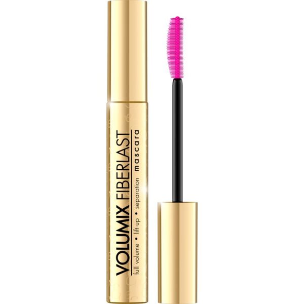 Eveline Cosmetics Volumix Fiberlast Gold Mascara pentru volum si separare 10 ml-ro