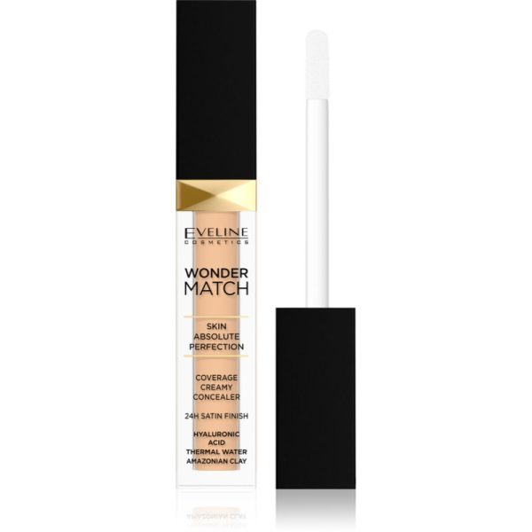 Eveline Cosmetics Wonder Match Corector cremos 24 de ore culoare 10 Light Vanilla Warm 7 ml-Țena