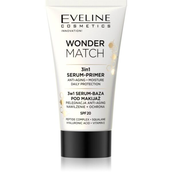 Eveline Cosmetics Wonder Match baza de machiaj 3 in 1 SPF 20 30 ml-Țena