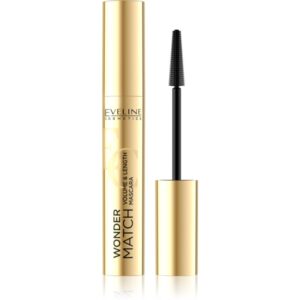 Eveline Cosmetics Wonder Match mascara pentru volum si consistenta culoare Black 7 ml-Țena