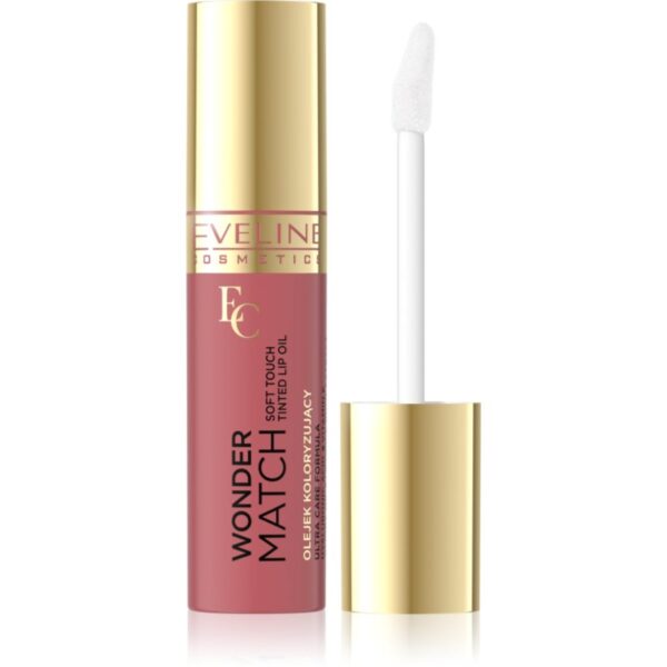 Eveline Cosmetics Wonder Match ulei hidratant de buze culoare 04 Raspberry Sorbet 5 ml-Țena