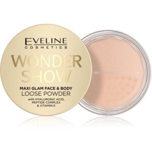 Eveline Cosmetics Wonder Show pudra pentru stralucire pentru fata si corp Maxi Glam 6 g-ro