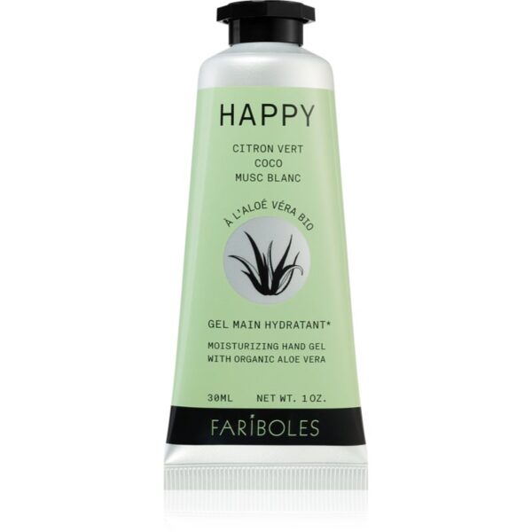 FARIBOLES Green Aloe Vera Happy Gel pentru maini. 30 ml-ro