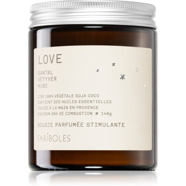 FARIBOLES Green Love lumânare parfumată 140 g-Țena