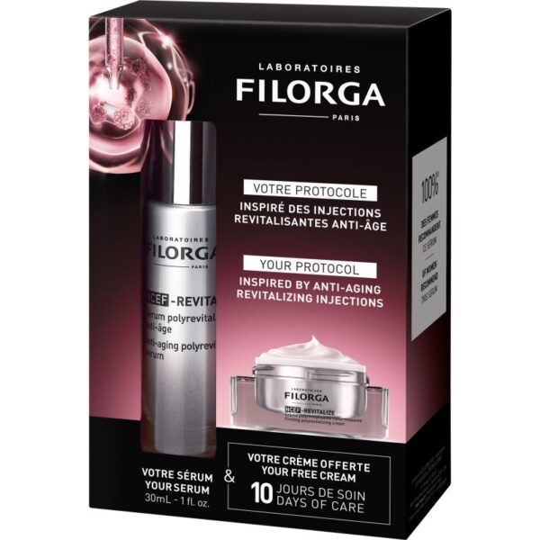 FILORGA GIFTSET NCEF-REVITALIZE set cadou pentru ten matur-Țena