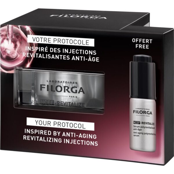 FILORGA GIFTSET NCEF-REVITALIZE set cadou pentru ten matur-Țena