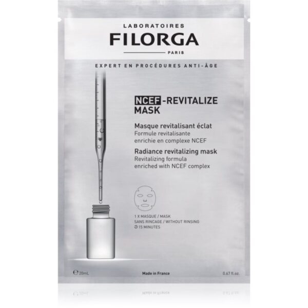 FILORGA NCEF -REVITALIZE SHEET MASK masca revitalizanta pentru o piele mai luminoasa 20 ml-ro