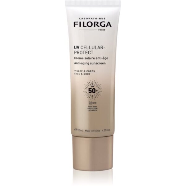 FILORGA UV CELLULAR-PROTEC cremă pentru plaja pentru fata si corp SPF 50+ 125 ml-Țena