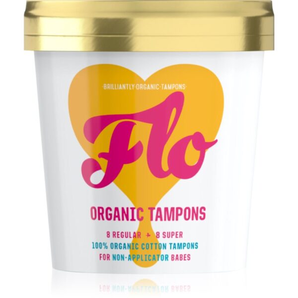 FLO Organic Tampons tampoane 16 buc-Țena