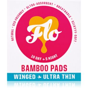 FLO Ultra Thin Bamboo absorbante ziua și noaptea 15 buc-Țena