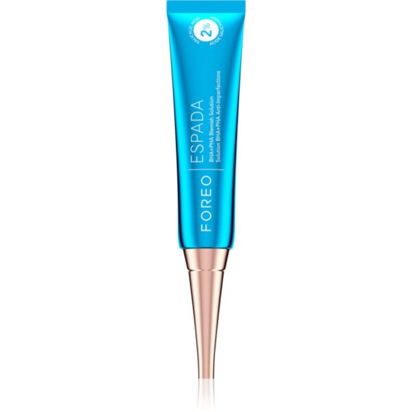 FOREO ESPADA™ BHA+PHA Blemish Solution gel topic pentru acnee 15 ml-Țena