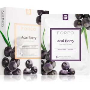 FOREO Farm to Face Sheet Mask Acai Berry mască textilă antioxidantă 3x20 ml-ro
