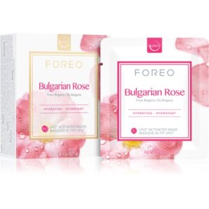 FOREO UFO™ Bulgarian Rose masca hidratanta 6 x 6 g-ro