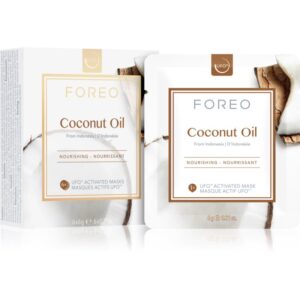 FOREO UFO™ Coconut Oil mască hrănitoare profundă 6x6 g-ro