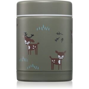 FRESK Food Jar termos pentru mâncare Deer Olive 300 ml-Țena