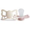 FRIGG Butterfly Size 2:6-18 months suzetă Cream/Blush 2 buc-Țena