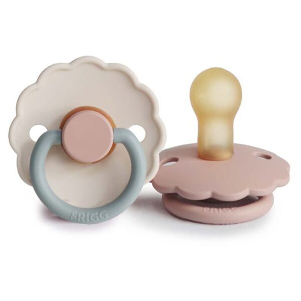 FRIGG Daisy Size 1:0-6 months suzetă Blush/Cotton candy 2 buc-ro