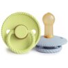 FRIGG Rope Size 2:6-18 months suzetă Green Tea/Powder Blue 2 buc-Țena