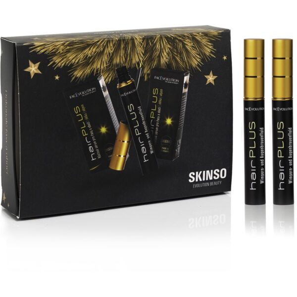 FacEvolution Hairplus Set set cadou creșterii genelor și a sprâncenelor-ro