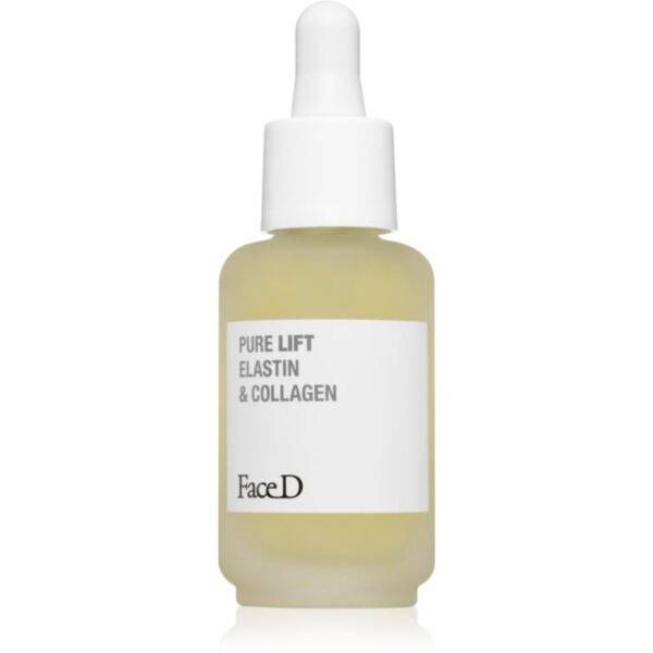 Face D Pure Lift Elastin & Collagen ser antirid pentru față și gât 30 ml-Țena