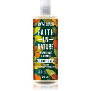 Faith In Nature Grapefruit & Orange balsam natural pentru par normal spre uscat 400 ml-ro