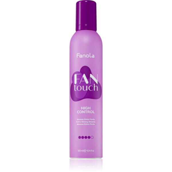 Fanola FAN touch spumă de regenerare pentru fixare foarte puternică 300 ml-Țena