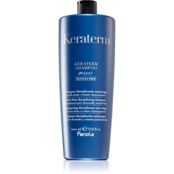 Fanola Keraterm sampon pentru indreptarea parului pentru par indisciplinat 1000 ml-ro